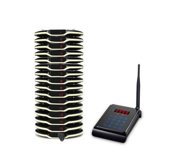 Long Range Waterproof Restaurant Wireless Queue Pager System