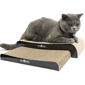 Tabla rascadora para gatos Pet Pro, 50x22x9cm, papel corrugado, resistente al desgaste, para afilar las garras - Product Image 4