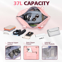 Sac de voyage, sac de week-end étanche, sac fourre-tout pour femme, sac de sport essentiel pour voyage pour homme