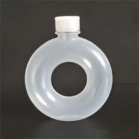 500ml PP Matériel Bouteille En Plastique Bouchon À Vis pour Boissons Gazeuses Eau Minérale Soda Bière Premium Vide Jus Boisson Conteneur
