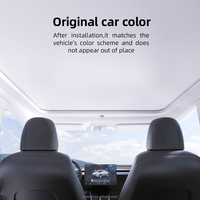 Pare-soleil automatique pour toit ouvrant de voiture, store occultant pour toit ouvrant, rideau décoratif intérieur pour Tesla Model Y