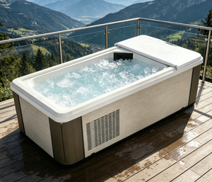 อ่างน้ำแข็งดีไซน์ใหม่แบบออลอินวัน พร้อมระบบทำความเย็นและอุปกรณ์ฟื้นฟูในตัว - Product Image 1