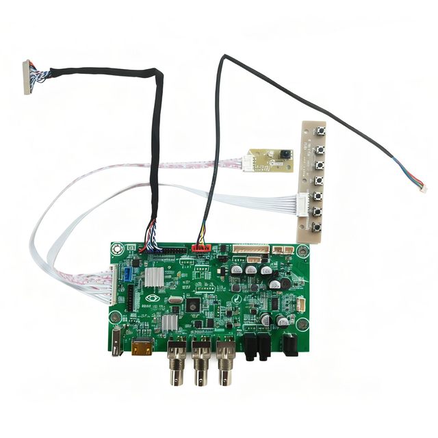 Universal Lcd Driver Board H/D Av Usb Input Lvds Output Lcd Controller Driver Board for 1280X1024 1920X1080 1024X768 Lcd Screen
