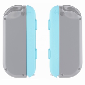 EXtremeRate Heaven Blue DIY Replacement Shell Custom Controller Wrist Strap Housing Buttons for Nintendo <b>Switch</b> & <b>Switch</b> OLED - Product Image 3