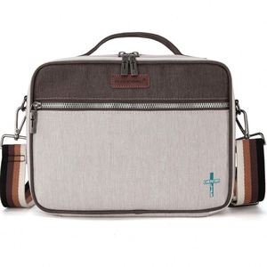Échantillon gratuit Direct Usine : Grande sacoche de transport pour Bible / Sac de transport pour Bible d'église avec bandoulière réglable et poignée rembourrée - Product Image 1