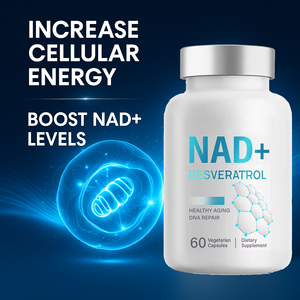 Capsule di NAD+ Nicotinamide Adenine Dinucleotide Integratore Anti-Invecchiamento |   Supporto per l'Energia Cellulare e la Funzione Mitochondriale - Product Image 4