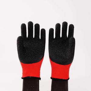 ถุงมือยางเคลือบลาเท็กซ์สีแดงสำหรับงานก่อสร้าง  ขายส่งจากโรงงานโดยตรง ปรับแต่งได้ตามต้องการ - Product Image 3