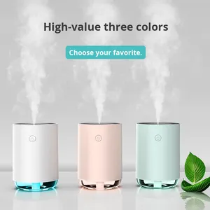 Desktop 0.5L Silent Plastic <b>Humidifier</b> with Ambient Light Low Noise 3W 36dB USB Powered for Bedroom Household Use - Product Image 4