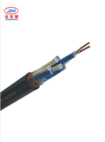 Câble d'Instrumentation Personnalisé N-DJYVP 3 Groupes 4 Conducteurs 0,75 mm² Isolation PE Gaine PVC Résistant au Feu pour l'Automatisation