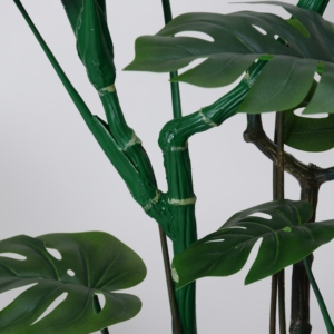 Monstera Deliciosa, Bonsái Decorativo, Plantas Artificiales en Macetas, Decoración de Jardín, Plantas Modernas de Interior, Plantas Falsas - Product Image 3