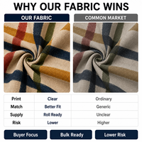 Tissu 55% Lin 45% Viscose, Poids Moyen, Tissé Slub, Imprimé Personnalisé, pour Shorts Bermuda, Vêtements et Confection, Vente en Gros