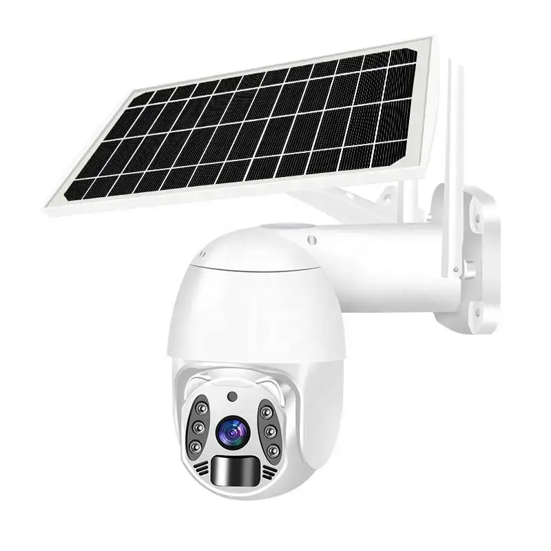 Solar Security Camera Light WIFI Outdoor Waterproof 4g HD Night Vision CCTV Camera for Kids with PIR and Radar Dual Detection