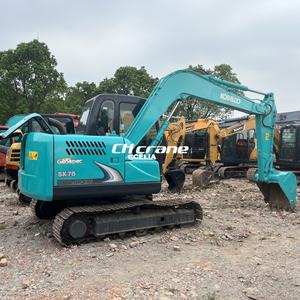מחיר נמוך kobelco Sk75-8 מחפר יד שנייה kobelco sk55 sk60 sk60 sk75 sk60 sk460 סק380 sk460 חופר מיני זול מחפר מוכן לעבודה - Product Image 2