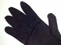 Gants longs en soie noire pour femmes musulmanes avec propriétés hydratantes et de protection solaire pour le soir, le sommeil, les occasions décontractées, l'extérieur et toutes les saisons