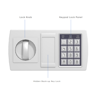 Direktverkauf ab Werk: Elektronisches Digitalschloss, Metall-Garderobenschrank, Stahlsafe mit 1,0 mm Gehäuse und 2,2 mm Türstärke für