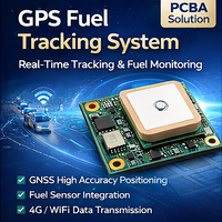Sistema de Rastreo de Combustible GPS GNSS para Vehículos, PCBA con Solución de Monitoreo de Combustible