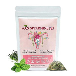 Tisana Naturale alla Menta Verde per il Supporto dell'Equilibrio Ormonale Integratore Erboristico per la Salute Femminile - Product Image 1