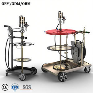 55 גלון תוף גריז יחידת משאבת אוויר 16 גל. ערכת משאבת שומן פנאומטית מופעל אוויר 200l עבור תוף - Product Image 1