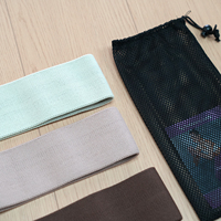 Bandes de Résistance en Tissu Polyester de Haute Qualité, Bandes de Yoga Personnalisées pour les Hanches et les Fessiers, Bandes d'Exercice et de Fitness pour la Salle de Sport et l'Entraînement à Domicile
