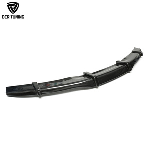 Nouveau diffuseur arrière et protection de pare-chocs en fibre de carbone 3K véritable pour Tesla Model 3 Highland 2024+, noir brillant, style sportif et luxueux - Product Image 2
