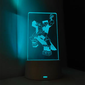 Lámpara de Ilusión 3D Personalizable, el Mejor Regalo de Navidad, Lámpara Óptica 3D Creativa, Lámpara de Ilusión 3D Personalizada - Product Image 2