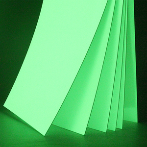 Feuille de plastique phosphorescente, plaque rigide en PVC imprimable pour marquages de sécurité et signalisation - Product Image 4