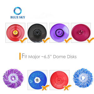 Chất Lượng Cao Phổ <span class=keywords><strong>360</strong></span> Quay Đầu Lau Thay Thế Sợi Nhỏ Lau Đầu Refill Ma Thuật Dễ Dàng Wring Lau Miếng Đệm - Product Image 3