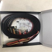 Bande lumineuse à LED RVB pour l'éclairage intérieur automatique des voitures avec bande en arête de poisson Installation facile sous l'éclairage du capot avant du chargeur