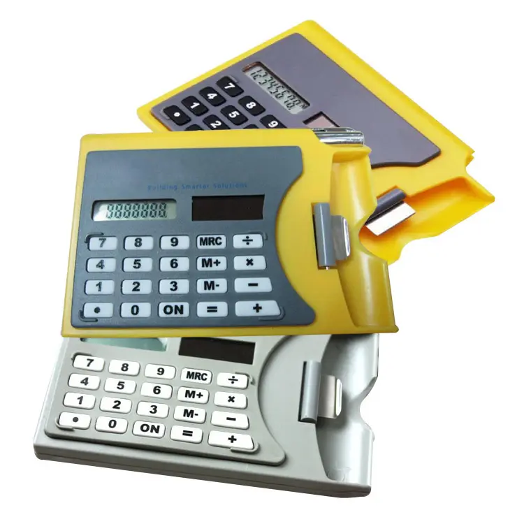 Calculadora de caso de cartão de nome prático, calculadora de marca