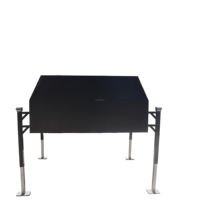 Cubierta de Aluminio Resistente para Camioneta con Soporte/Cubierta Rígida Extraíble para la Caja/Cubierta para Camioneta Todoterreno 4x4