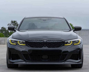 Accessoires automobiles SJC pour BMW <span class=keywords><strong>Série</strong></span> 3 G20 G28 G21 340i 330i 320i 2020 - <span class=keywords><strong>2022</strong></span> Module de feux de jour jaunes à LED pour phares laser uniquement - Product Image 2