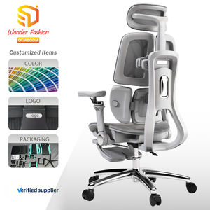 Chaise de <span class=keywords><strong>bureau</strong></span> ergonomique <span class=keywords><strong>en</strong></span> tissu noir de luxe avec massage, dossier haut, pivotante, siège de direction, accoudoirs rabattables, poste de travail <span class=keywords><strong>en</strong></span> maille, chaise plus grande - Product Image 1