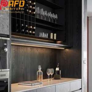 Ensembles complets de meubles de cuisine modernes en bois massif, intelligents et à porte escamotable, écologiques, avec installation facile - Product Image 3