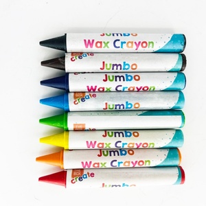 Crayons de cire flexibles colorés de qualité supérieure pour enfants, en vrac - Product Image 1