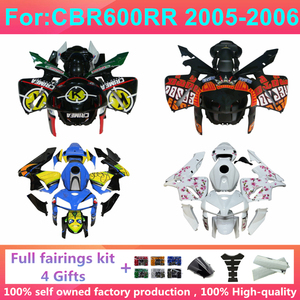 Kit de carénage complet moulé par injection pour moto, compatible avec <span class=keywords><strong>HONDA</strong></span> CBR600RR F5 <span class=keywords><strong>CBR</strong></span> 600RR CBR600 <span class=keywords><strong>2005</strong></span> 2006 05 06 - Product Image 6
