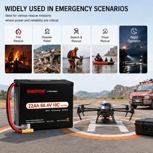 공장 공급 22000mAh 68.4V 10C 리튬 폴리머 배터리, 화재 진압, 공공 안전, 응급 구조대, 구조 드론용 - Product Image 4