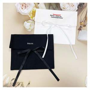 Bolsa de Algodón de Lujo Personalizada, Bolsa de Correo con Solapa, Bolsa con Cordón para Cabello, Ropa, Maquillaje y Bolsos - Product Image 1