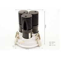 Lampu plafon fokus aluminium, lampu sorot Led 12w 18w 24w untuk rumah, produk baru
