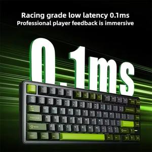 VGN Neon 75 HE PRO Interrupteur Ultra Magnétique Joint à Effet Hall Clavier de Jeu 0.1ms Latence RT0.005mm BT 2.4G Boîtier en Aluminium Filaire - Product Image 4