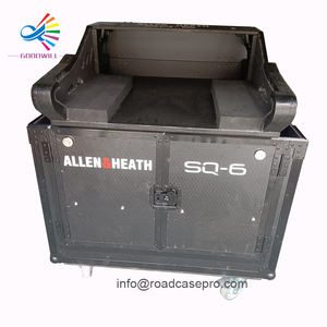 Caja de vuelo abatible para consola mezcladora de DJ personalizada para <span class=keywords><strong>Allen</strong></span> Health SQ6 con puerta doble o puerta única - Product Image 6