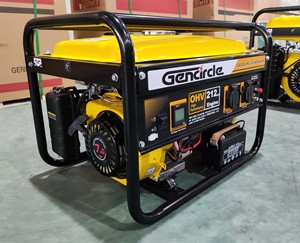 Générateur d'essence populaire 5kw 5.5kw 6kw 7kw 8kw 9kw 10kw avec roues mobiles et poignées pour l'alimentation électrique domestique - Product Image 3