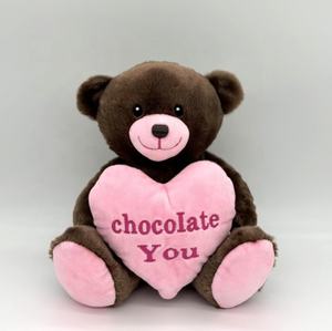 Amour ours en peluche <span class=keywords><strong>chocolat</strong></span> vous jouets en peluche saint valentin ours en peluche - Product Image 1