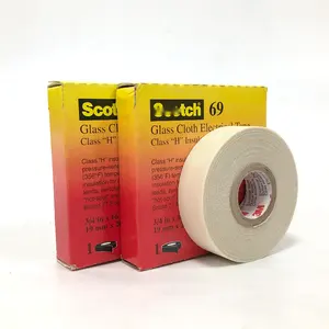 3M Glass Cloth Electrical Tape 69 Wird als Spulen abdeckung, Anker, Streifen, Kern, Schicht und Crossover-Isolierung 3M 69 verwendet