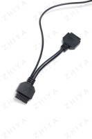 Adaptador OBD2 en Forma de Y, Conductor de Cobre Desnudo, Aislamiento de PVC, 600V, Varias Longitudes, para Expansión de Funciones de Diagnóstico