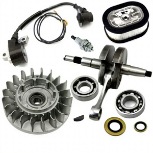 Kit Ricambi Modello NGK per Motosega MS660 066: Candela, Volano, Albero Motore, Bobina di Accensione, Filtro Aria, Cuscinetto a Sfera Scanalato - Product Image 1