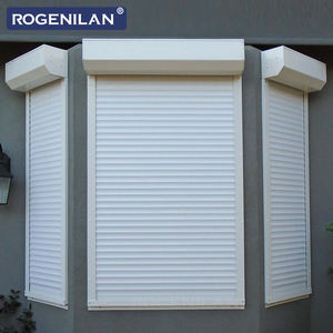 ROGENILAN Volets roulants résidentiels anti-ouragan en aluminium, fenêtres à enroulement électriques avec télécommande - Product Image 4
