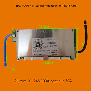 ANT 24S 300Aリチウムイオン/Lifepo4リチウム電池用スマートBMSグリーンソルダーマスク付き72V/24V/36V/48V/60VバランスPCM - Product Image 5