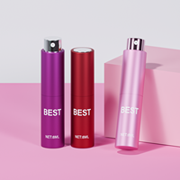 Nouvel Arrivage – Flacons en Verre et Aluminium Transparent de 8 ml et 10 ml, Distributeurs de Parfum Vides, Atomiseurs à Pompe Rechargeables avec Filtre