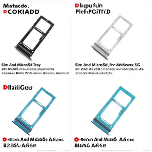 Vassoio per SIM e MicroSD per Samsung Galaxy A52s 5G 2021 A528B Opzioni colore nero bianco blu verde - Product Image 2