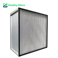 Nuevo Filtro HEPA Mini-Pleated de Alta Precisión para Aplicaciones en Cuartos Limpios H11 H13 H14 U15 Personalizable